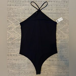 Abercrombie Seamless Fabric Halter Bodysuit